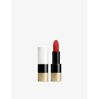 Rouge Hermès Matte Lipstick, Rouge Amazone 